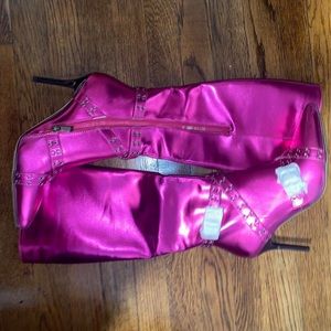 NiiHai metallic boots